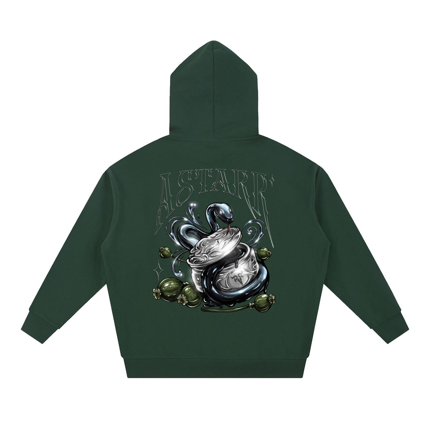 NAAGNI X RISENRETRO Essential Heavyweight Hoodie