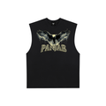 Vintage Panjab Eagle | RisenRetro | Raw Edge Cotton Tank Top