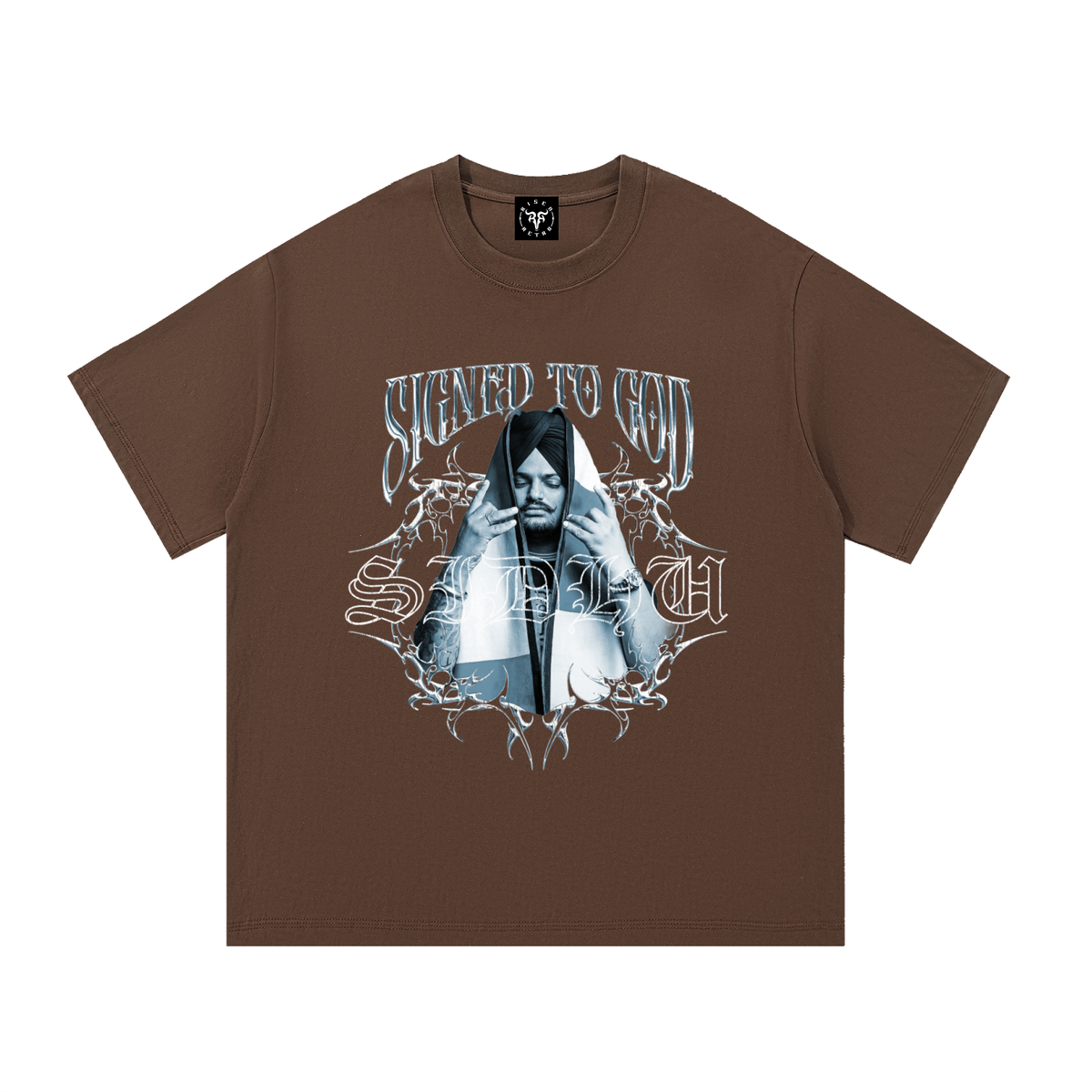 Signed To God | Sidhu Moose Wala | Essential Cotton T-Shirt | RisenRetro