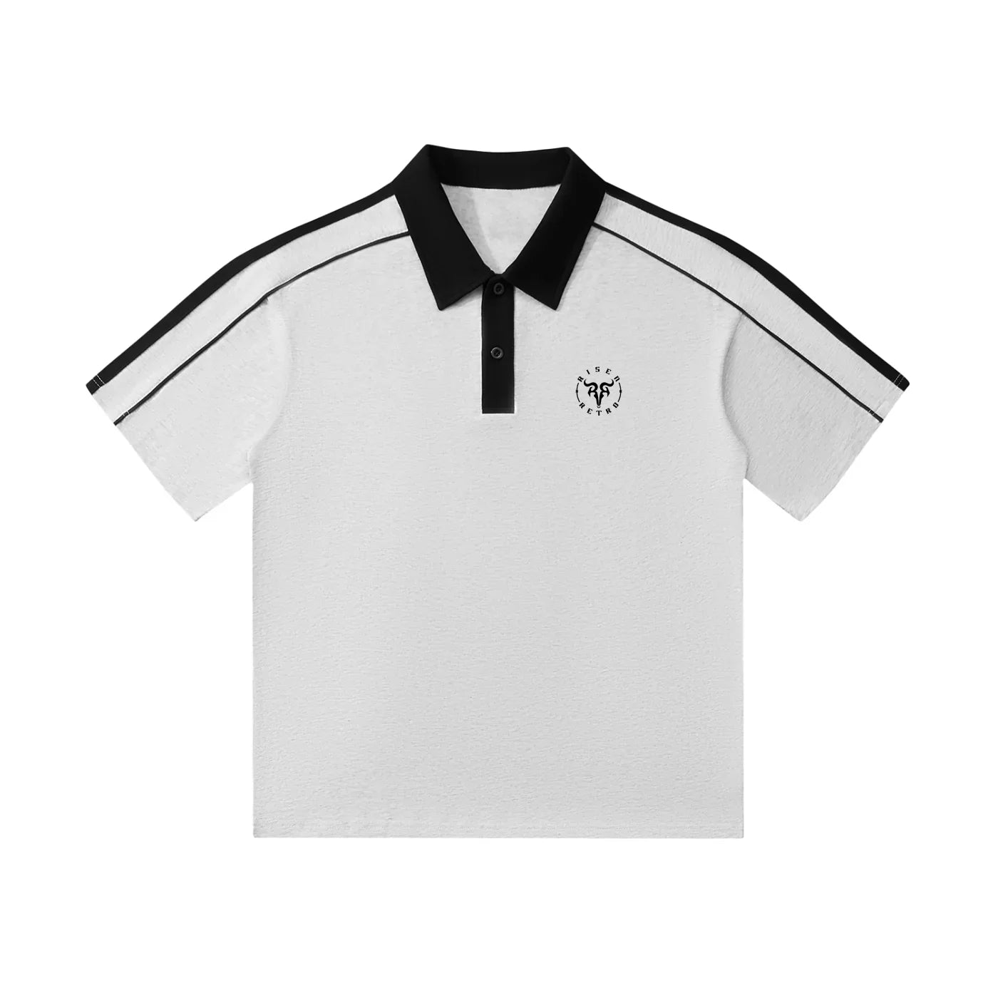 Punjab Polo Club X Risen Retro Contrast Collar Short-Sleeve Polo Shirt