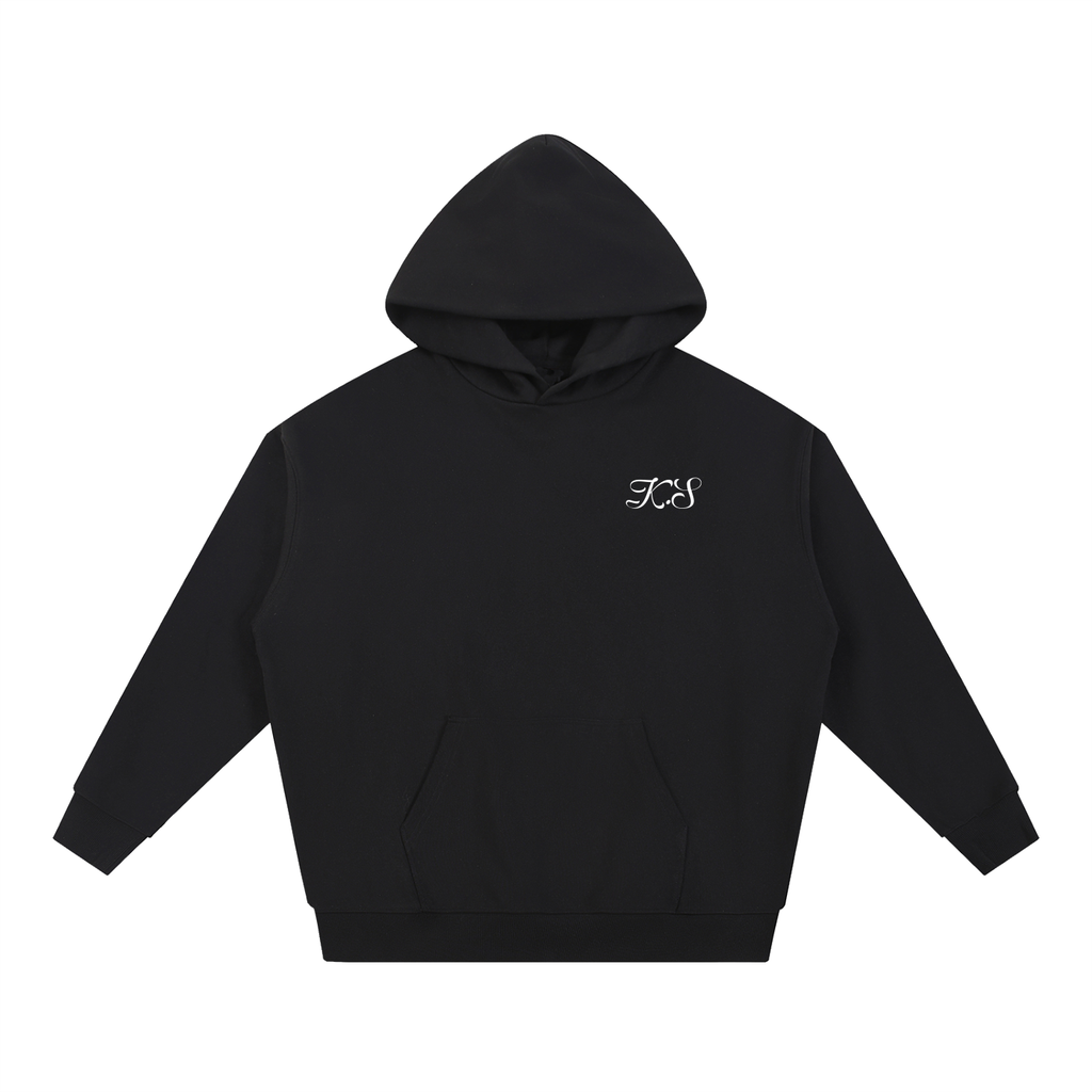kaur sidhu cstm dsgn Essential Heavyweight Hoodie