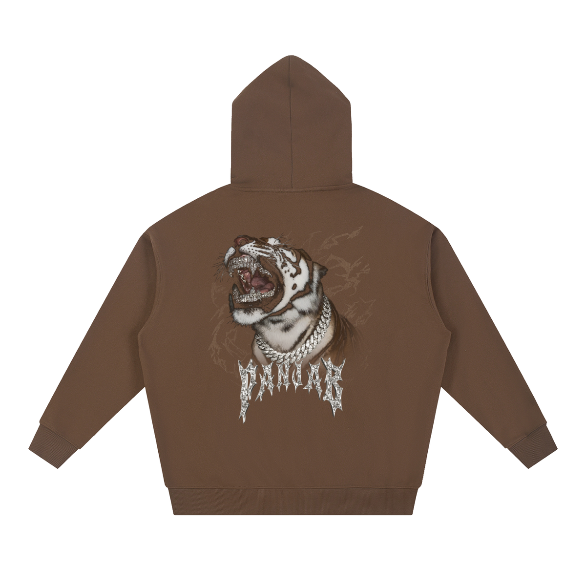 TIGER ROAR PANJAB X RISENRETRO Essential Heavyweight Hoodie