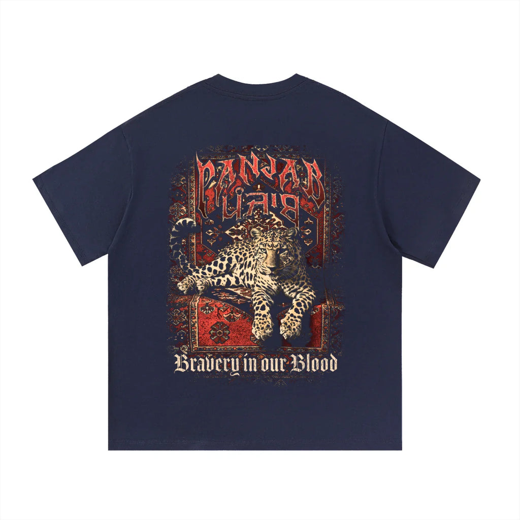 Panjab Bloodline X Risen Retro Essential Cotton T-Shirt