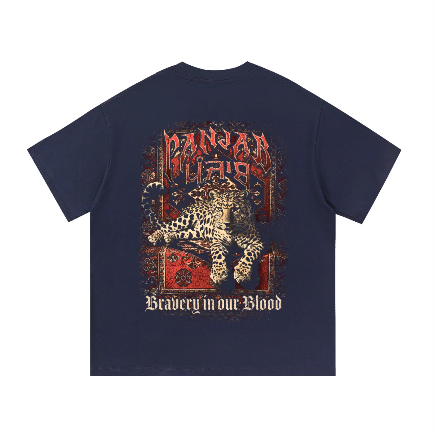 Panjab Bloodline X Risen Retro Essential Cotton T-Shirt