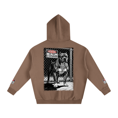 Beware of the Dawg X RisenRetro Oversize Fleeced Hoodie