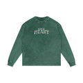 RICH HEART | RISENRETRO | Acid Wash Oversize Long Sleeve T-Shirt