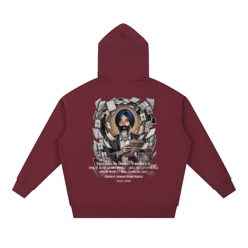 JASWANT SINGH KHALRA | Essential Heavyweight Hoodie | RisenRetro