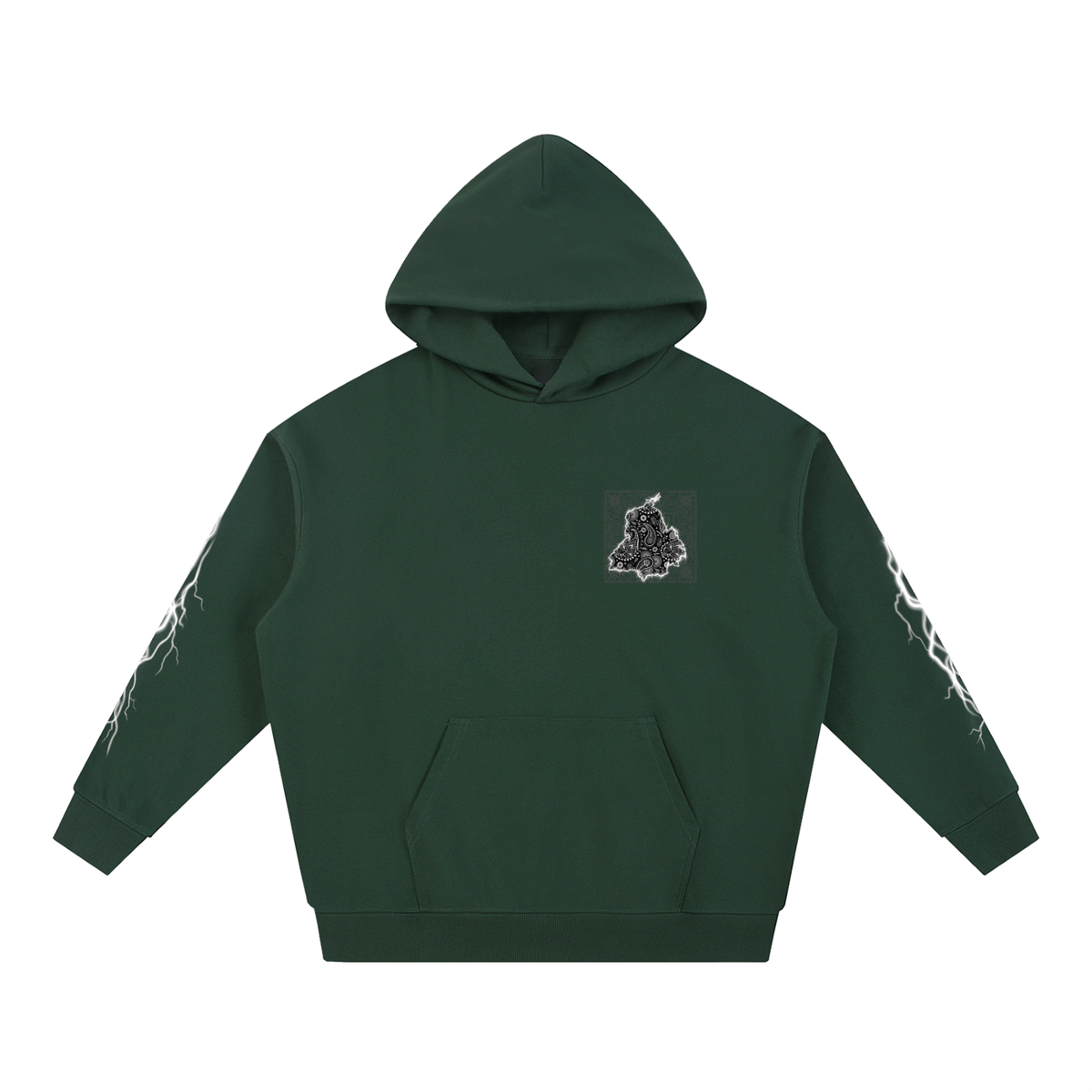 PANJAB BANDANA FLASH Essential Heavyweight Hoodie | RISENRETRO