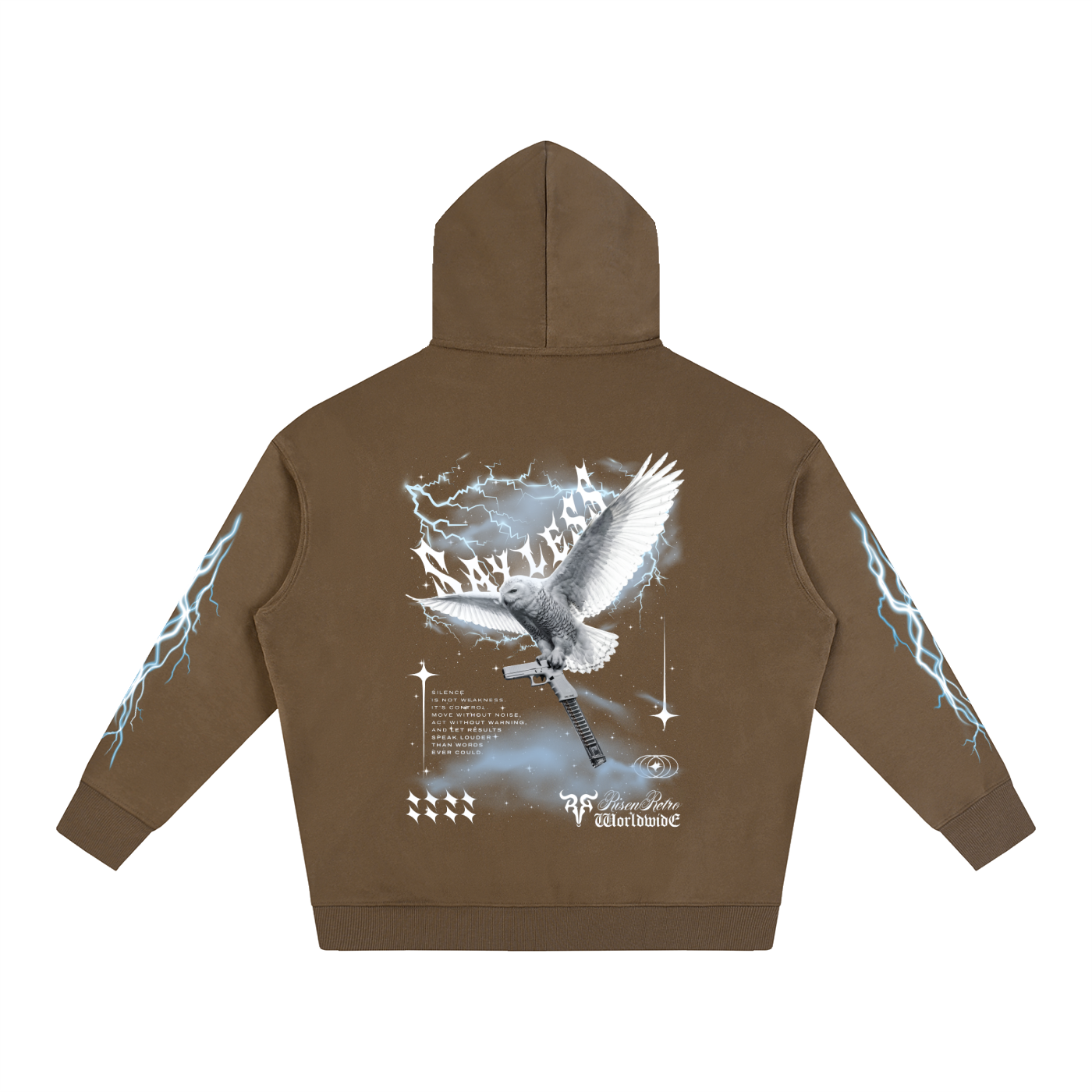 SAYLESS X RISENRETRO Oversize Fleeced Hoodie