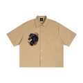 MAJHAESTIC X RisenRetro Unisex Boxy Heavyweight Short Sleeve Shirt