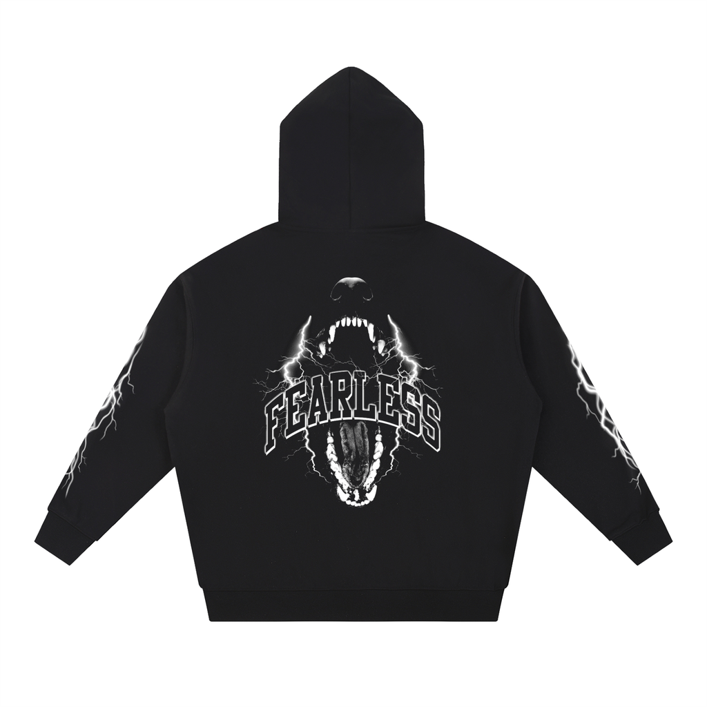 FEARLESS X RISENRETRO DTG Essential Heavyweight Hoodie