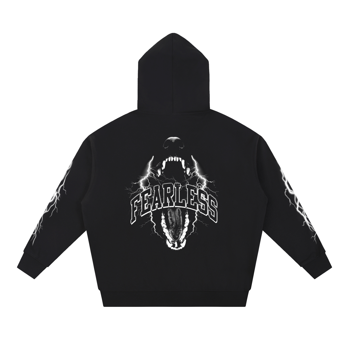 FEARLESS X RISENRETRO DTG Essential Heavyweight Hoodie