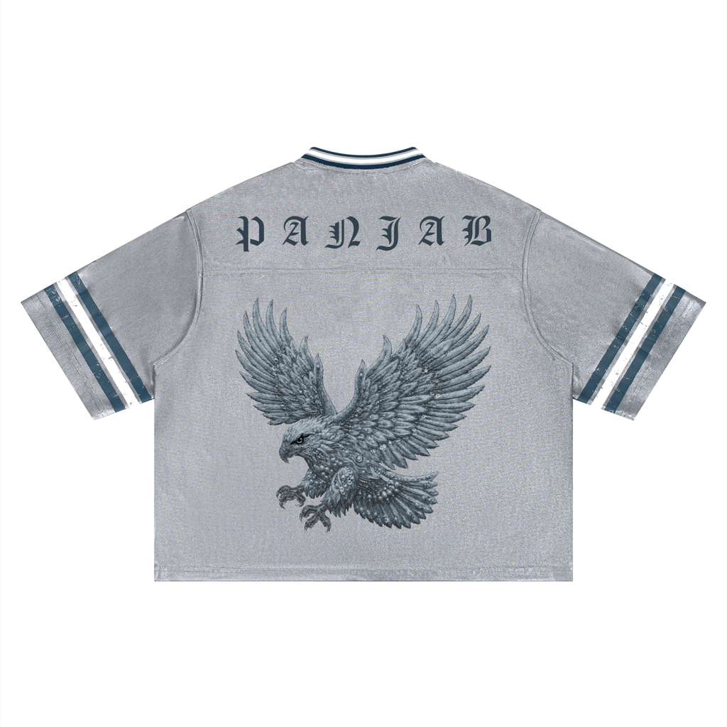 EAGLE2 X RisenRetro Unisex Boxy Striped Soccer Jersey