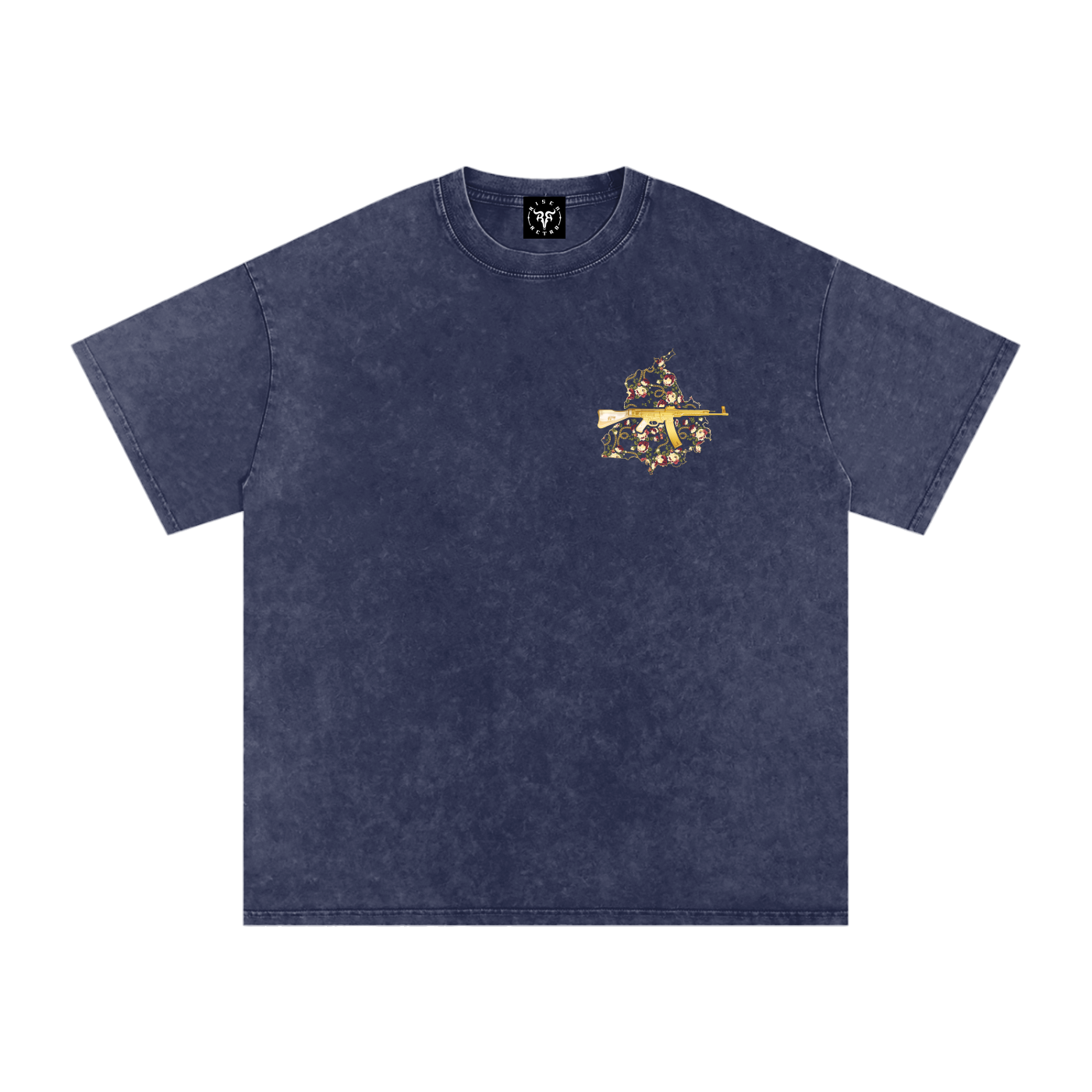 Vintage Panjab V3 X RisenRetro Snow Washed Oversized Cotton T-Shirt