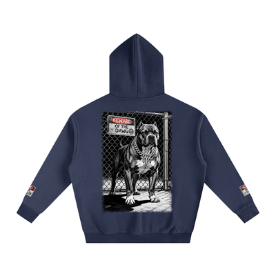 Beware of the Dawg X RisenRetro Oversize Fleeced Hoodie