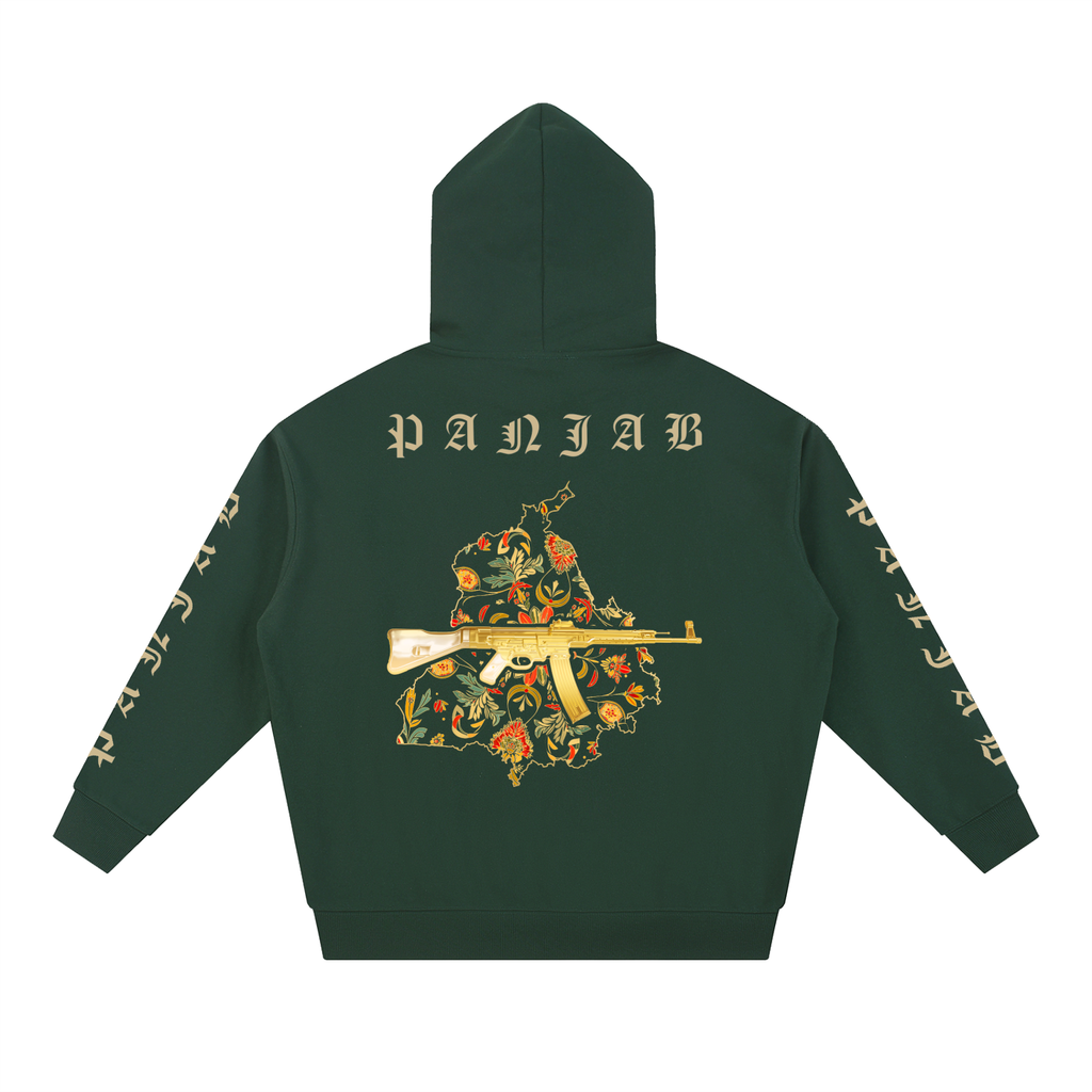 Vintage Panjab | Essential Heavyweight Hoodie | RisenRetro