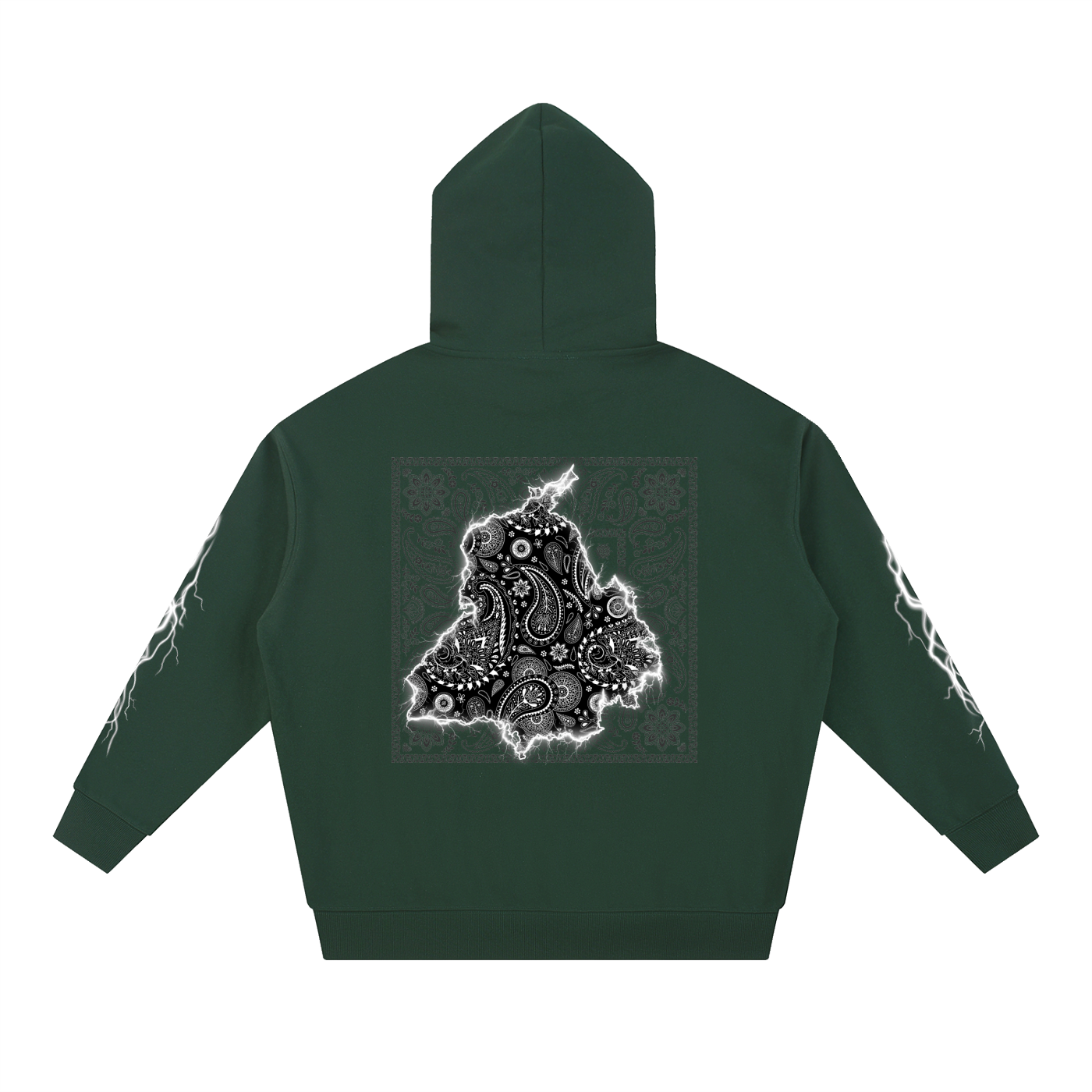 PANJAB BANDANA FLASH Essential Heavyweight Hoodie | RISENRETRO