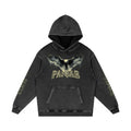 Panjab Vintage Snow Washed Loose Cotton Hoodie