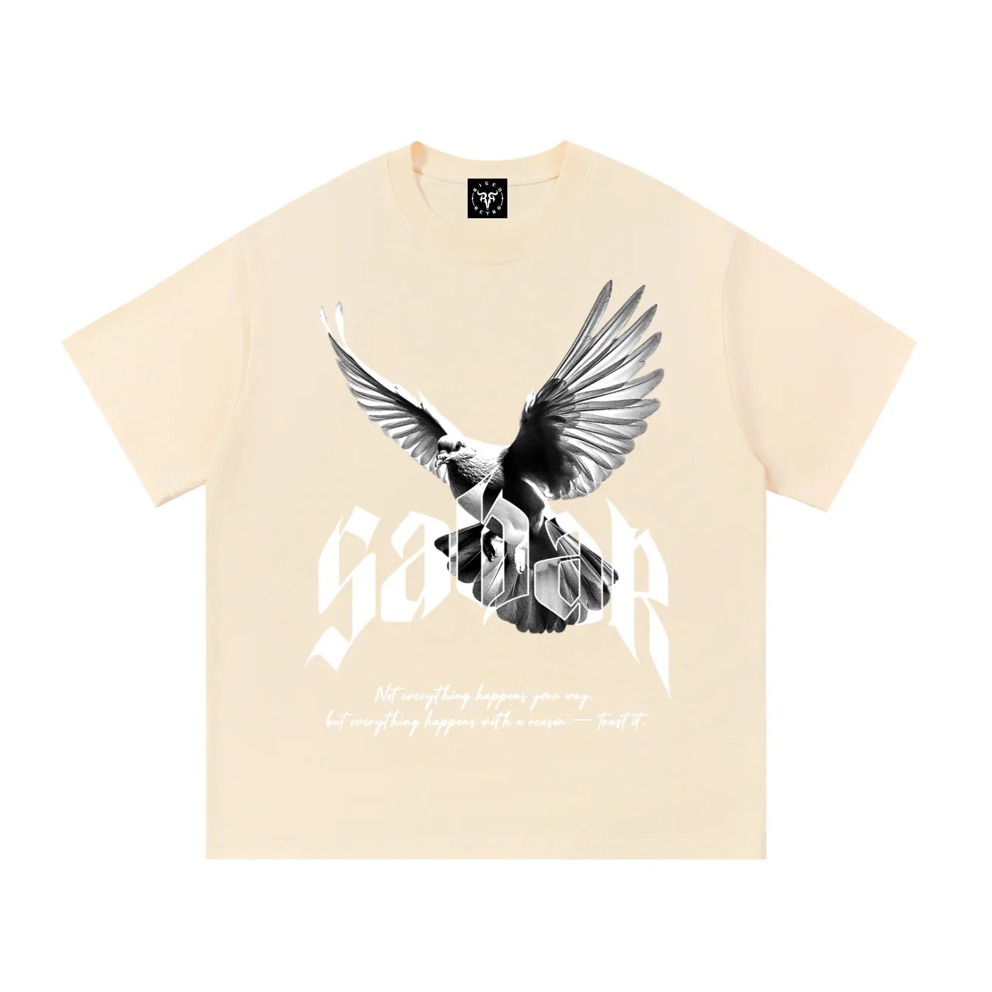 Sabar X Risen Retro Essential Cotton T-Shirt