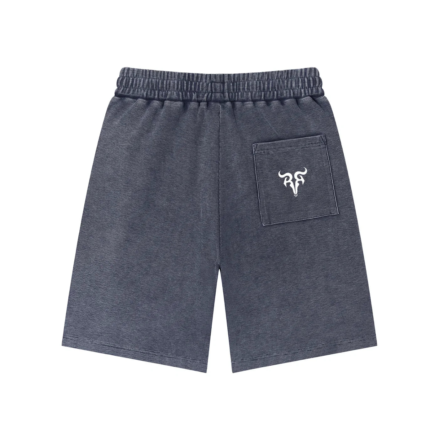 Eagle X Snake X RisenRetro Mineral Wash Waffle Knit Shorts