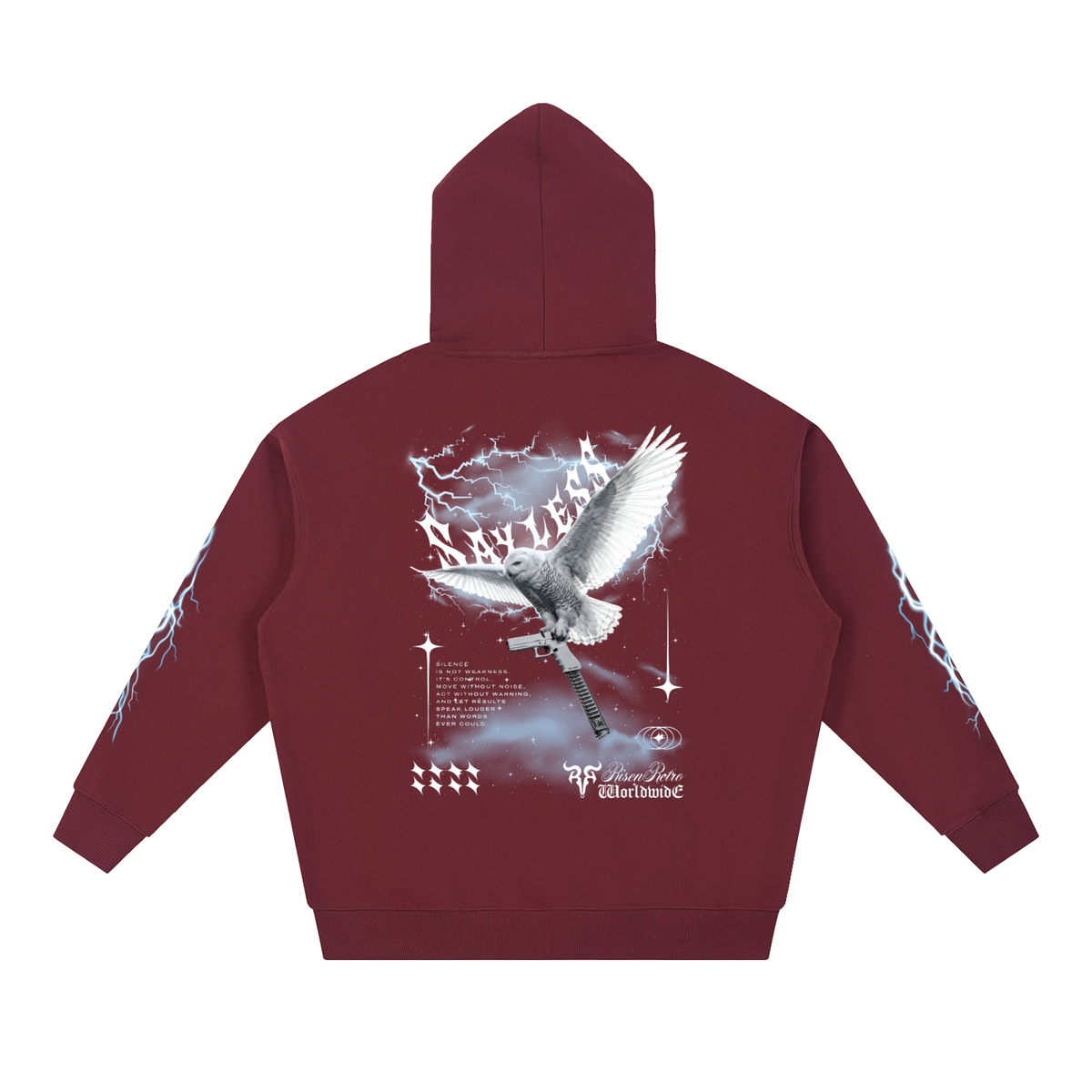 SAYLESS X RISENRETRO DTG Essential Heavyweight Hoodie