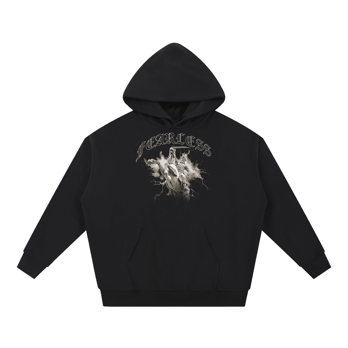 Forged Like Nalwa | Essential Heavyweight Hoodie | RisenRetro