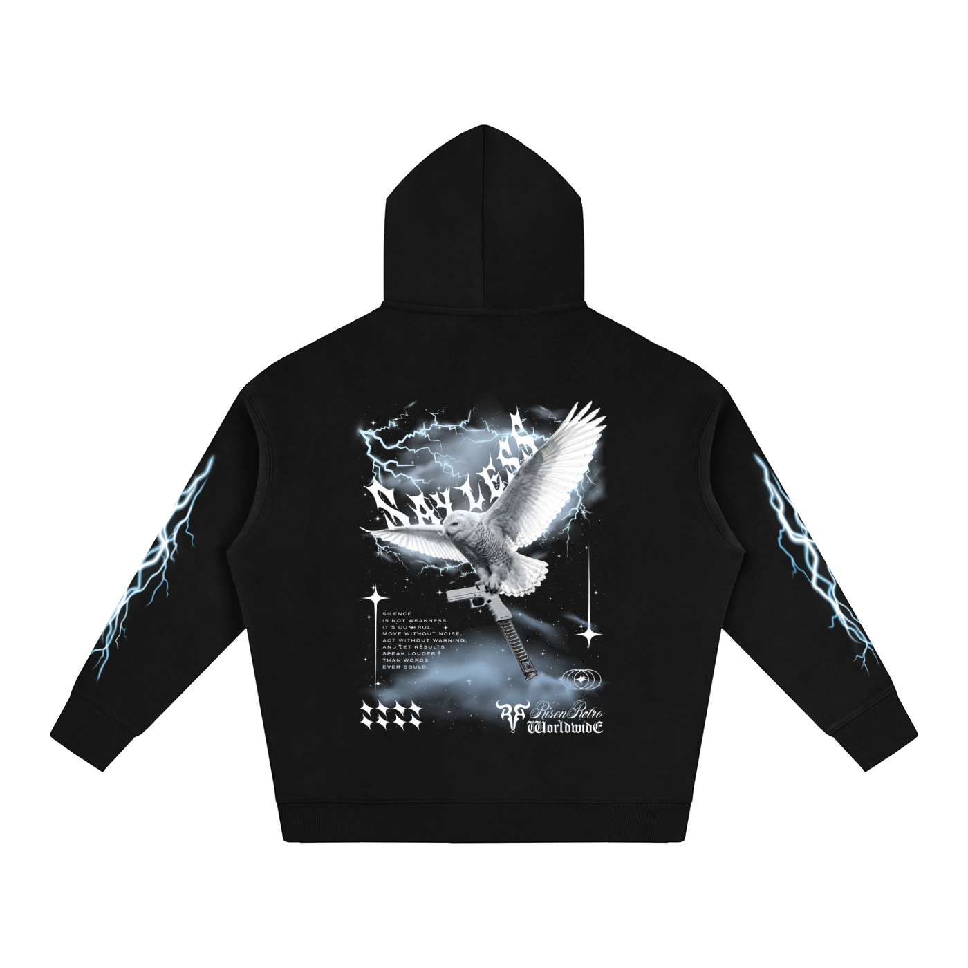 SAYLESS V2 X RisenRetro Oversize Fleeced Hoodie