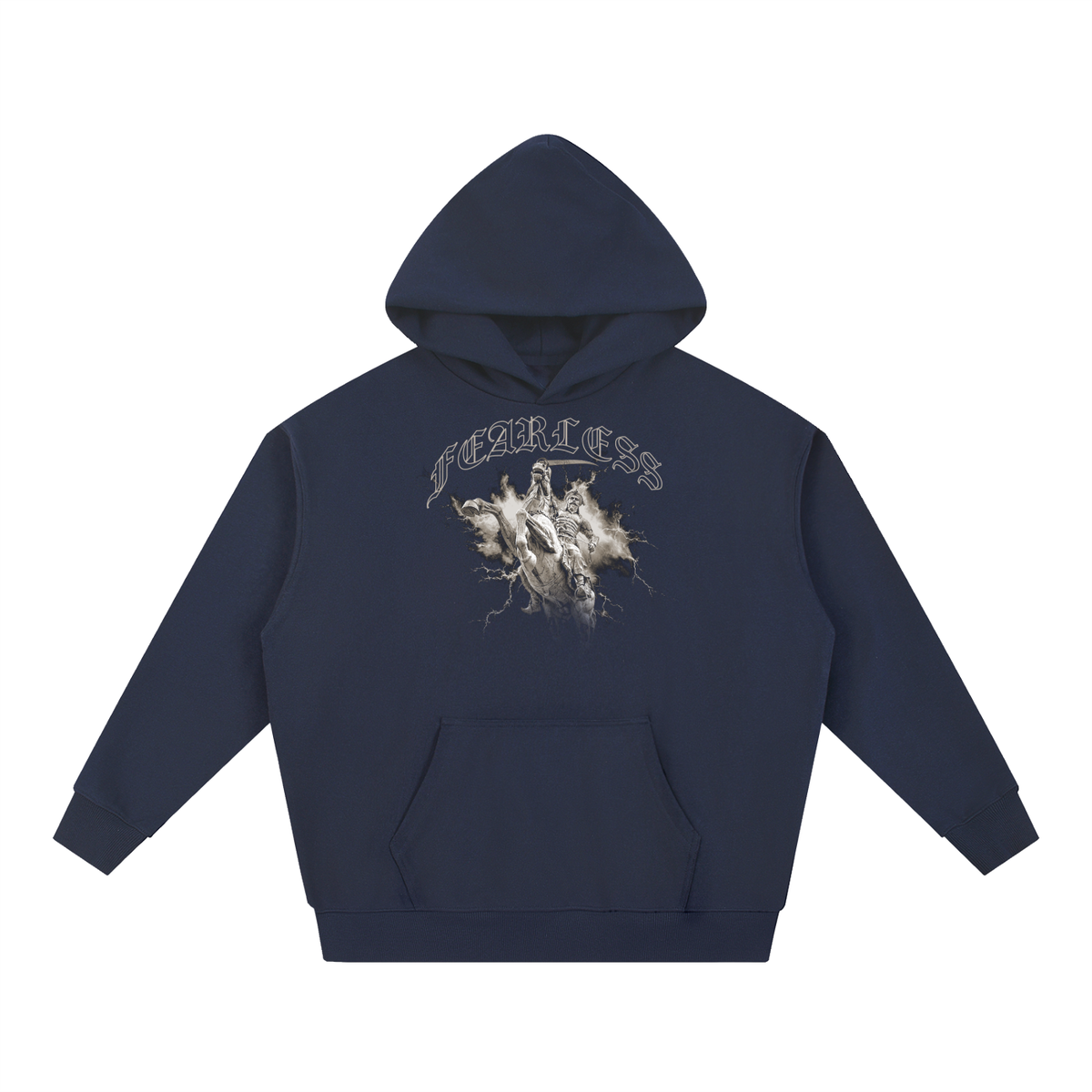 Forged Like Nalwa | Essential Heavyweight Hoodie | RisenRetro