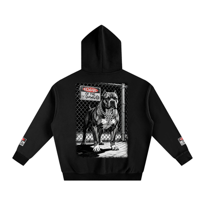 Beware of the Dawg X RisenRetro Oversize Fleeced Hoodie
