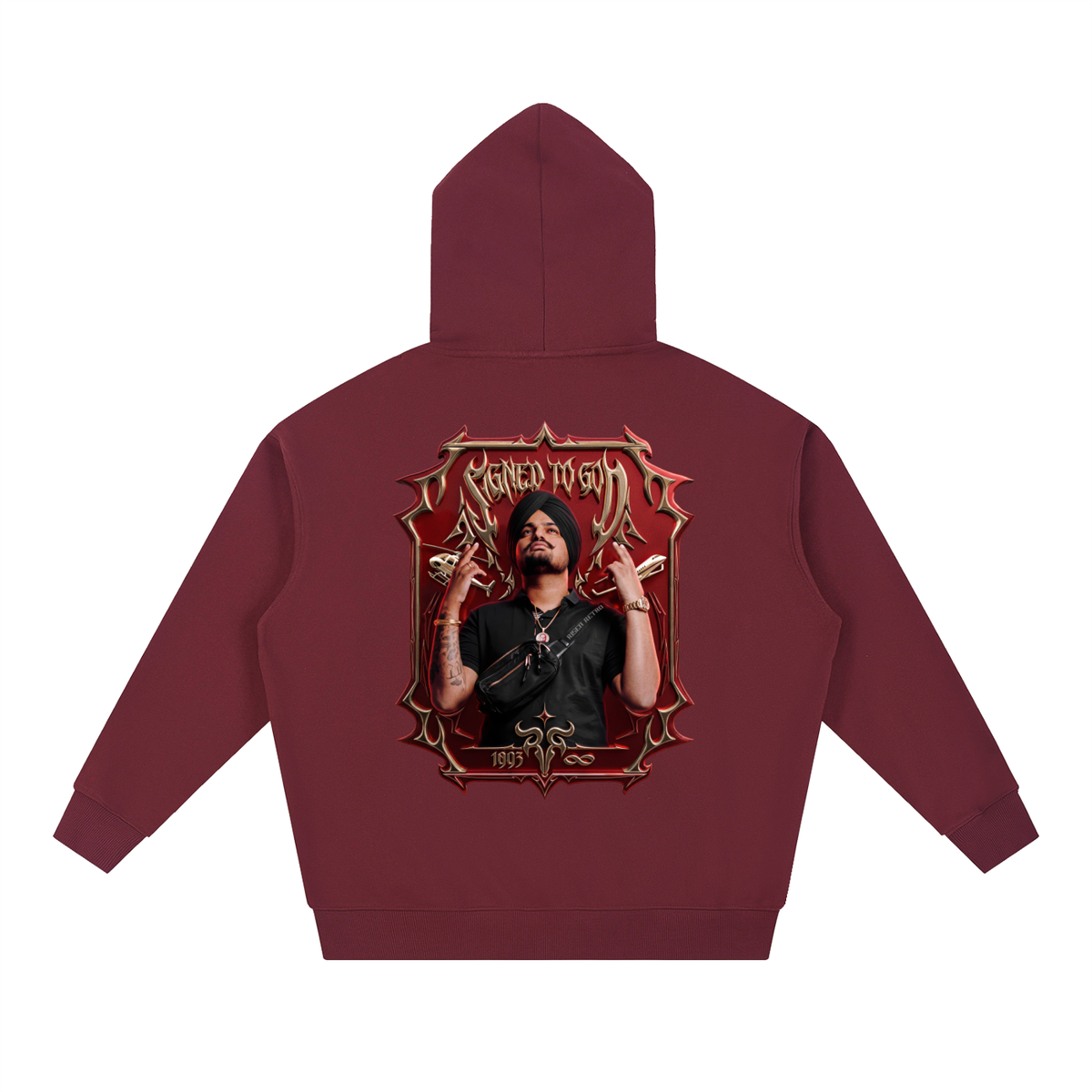 SMW | Signed To God | RisenRetro | Essential Heavyweight Hoodie
