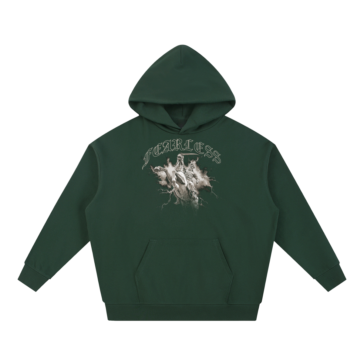 Forged Like Nalwa | Essential Heavyweight Hoodie | RisenRetro