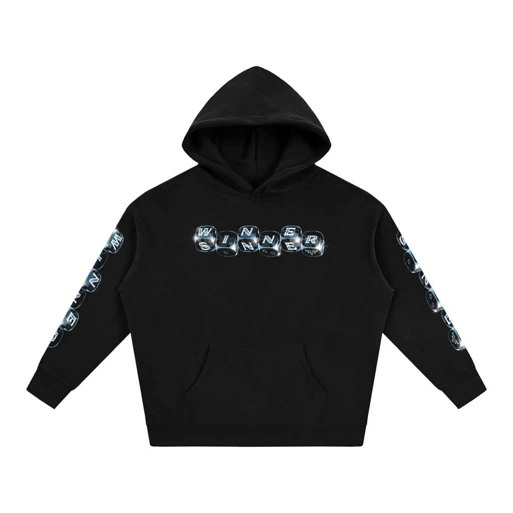 WINNER X SINNER X Risen Retro Oversize Fleeced Hoodie