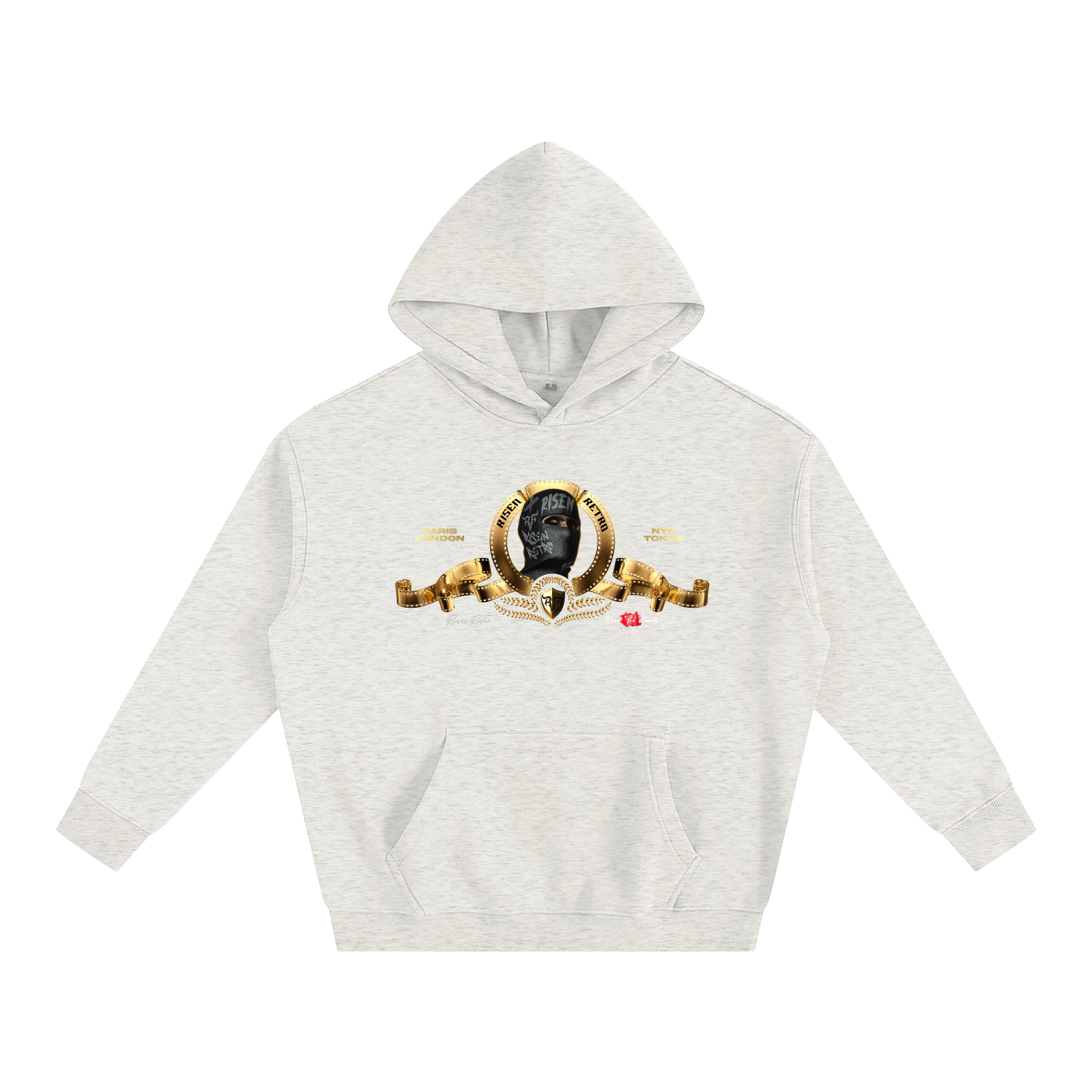 MGM X RisenRetro Oversize Fleeced Hoodie
