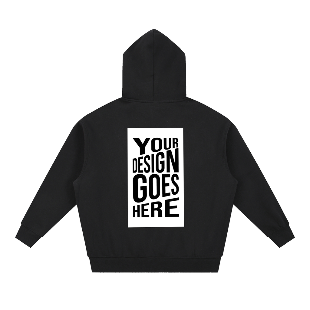 CUSTOM ORDER | RISENRETRO | Essential Oversized Boxy Fit Fleece Hoodie