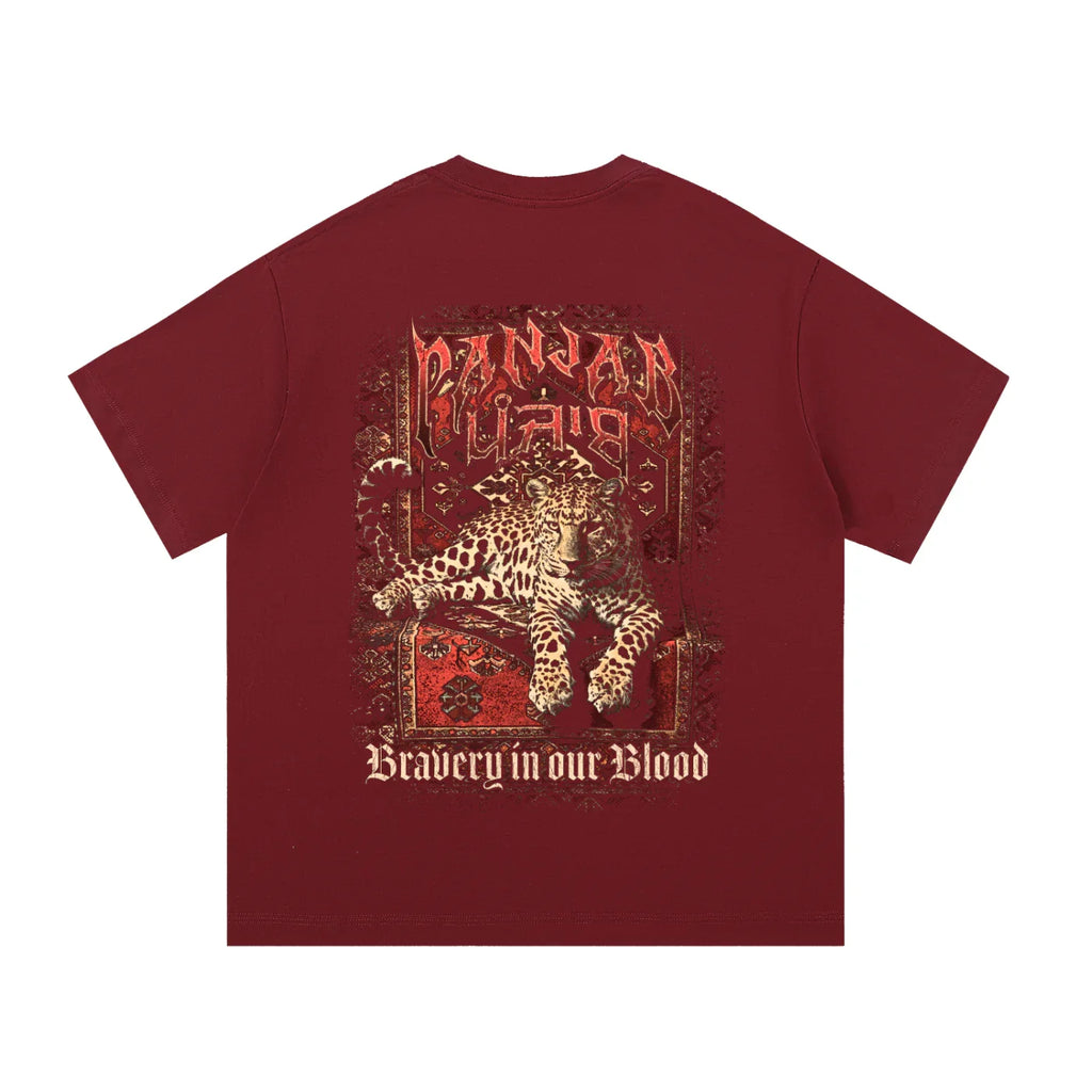 Panjab Bloodline X Risen Retro Essential Cotton T-Shirt
