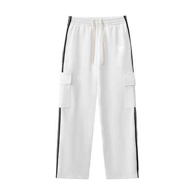 RisenRetro Side Stripe Straight-Leg Pants