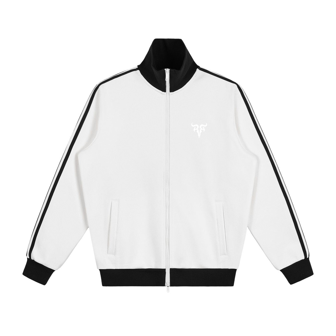 Urban Track Set X RisenRetro Contrast Side Stripe Fleece Track Jacket