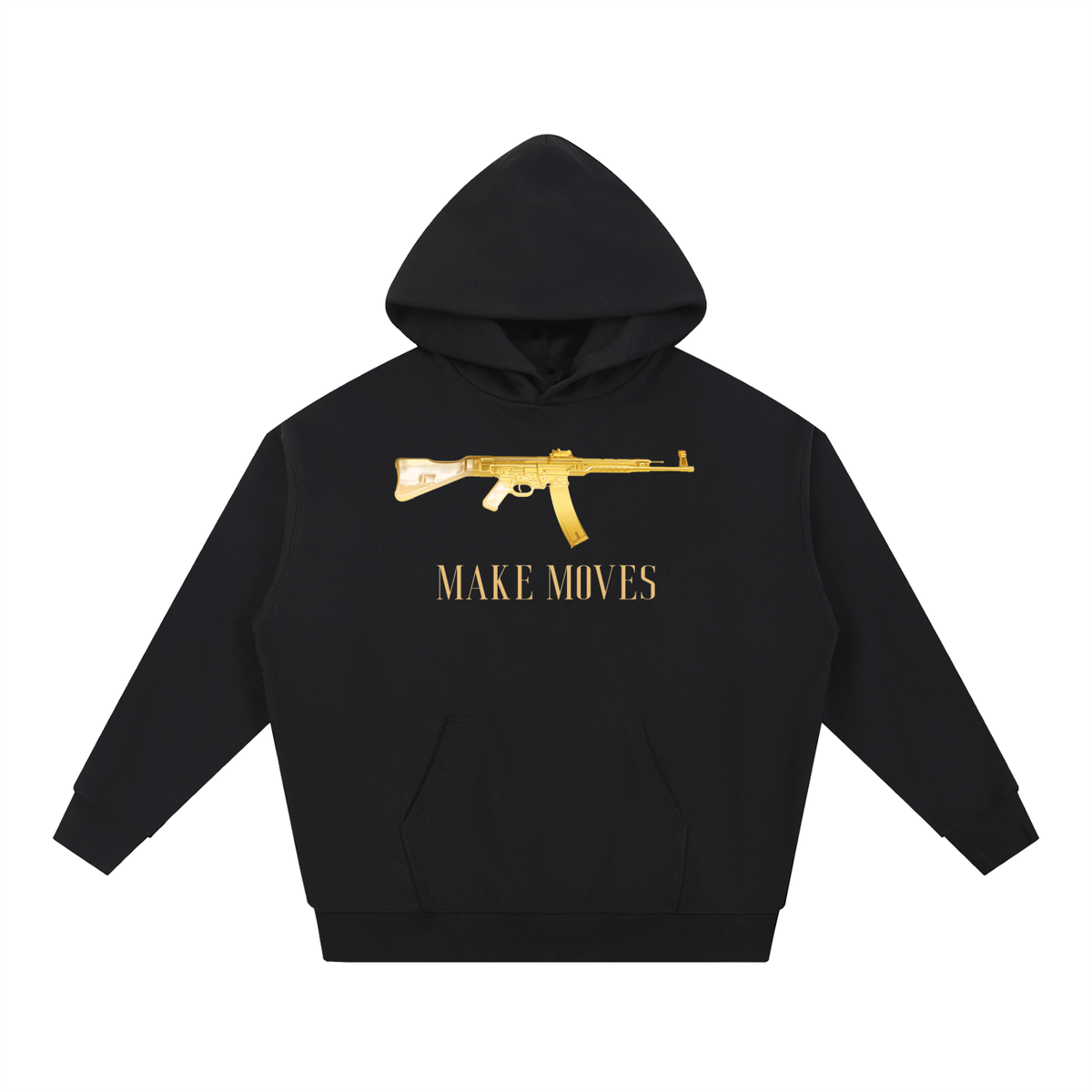 Make Moves | Essential Heavyweight Hoodie | RisenRetro