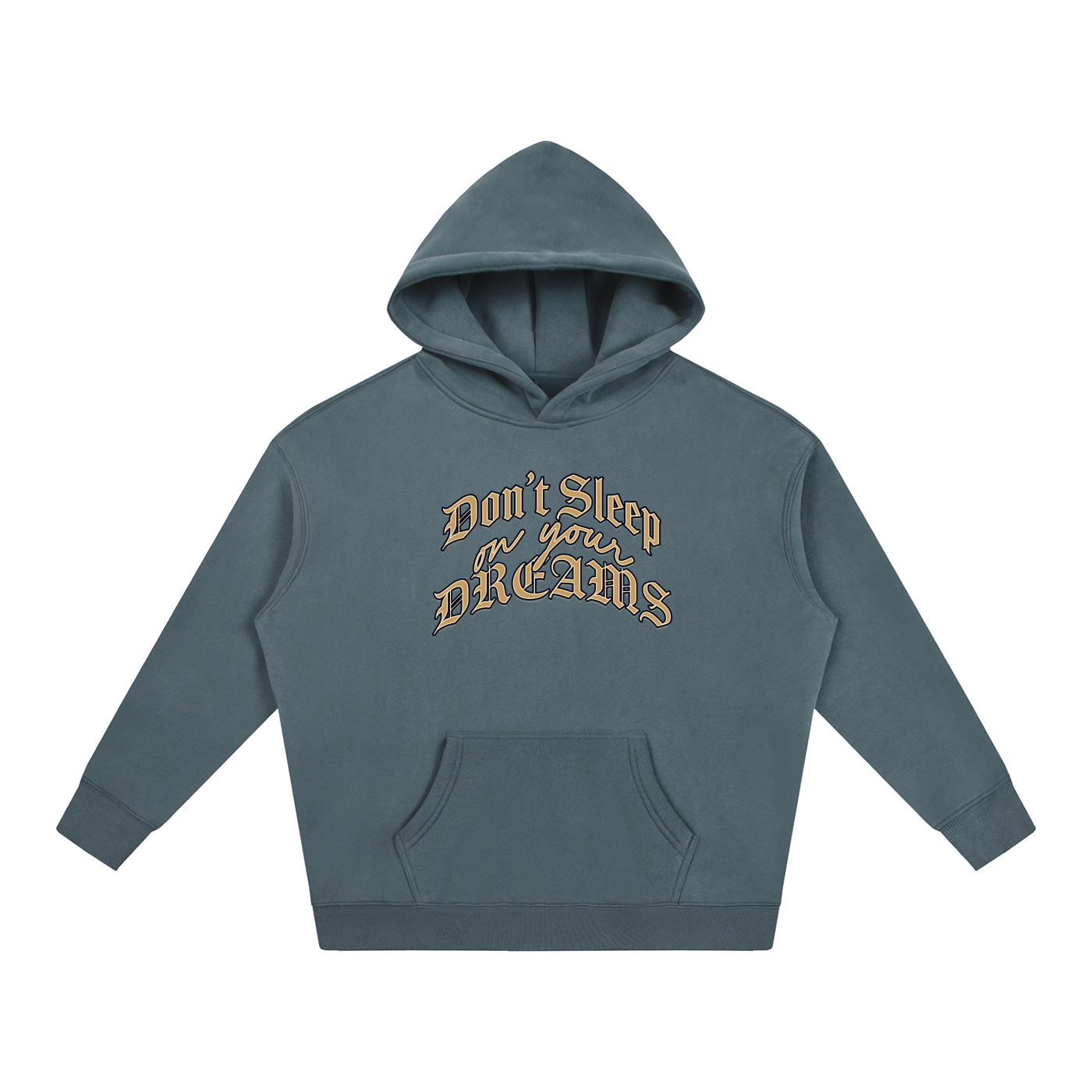 Don't Sleep On Your Dreams X RisenRetro Oversize Fleeced Hoodie