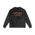Panjab Bloodline X RisenRetro Acid Wash Oversize Long Sleeve T-Shirt