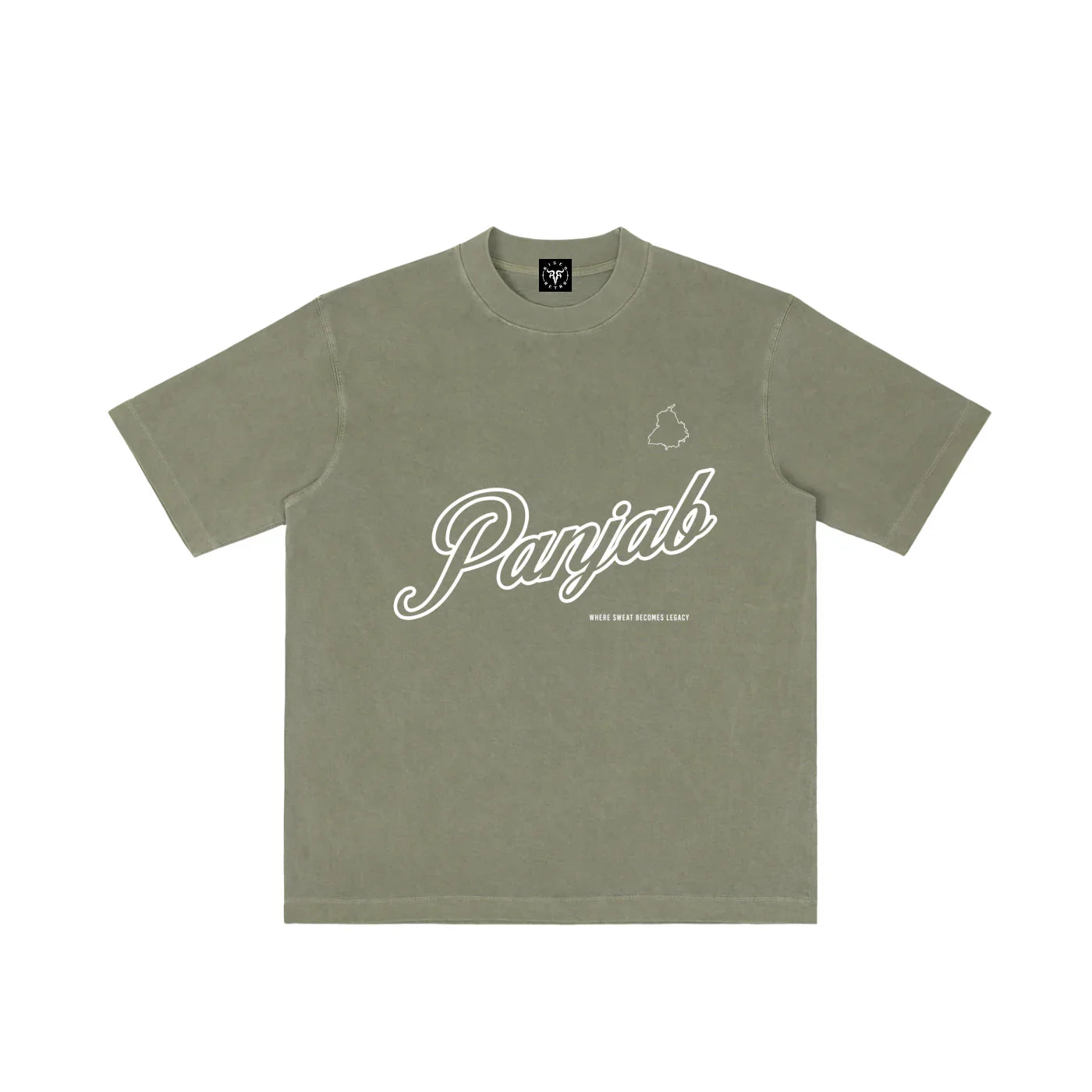 T-shirt à épaules tombantes Panjab Vintage Wash