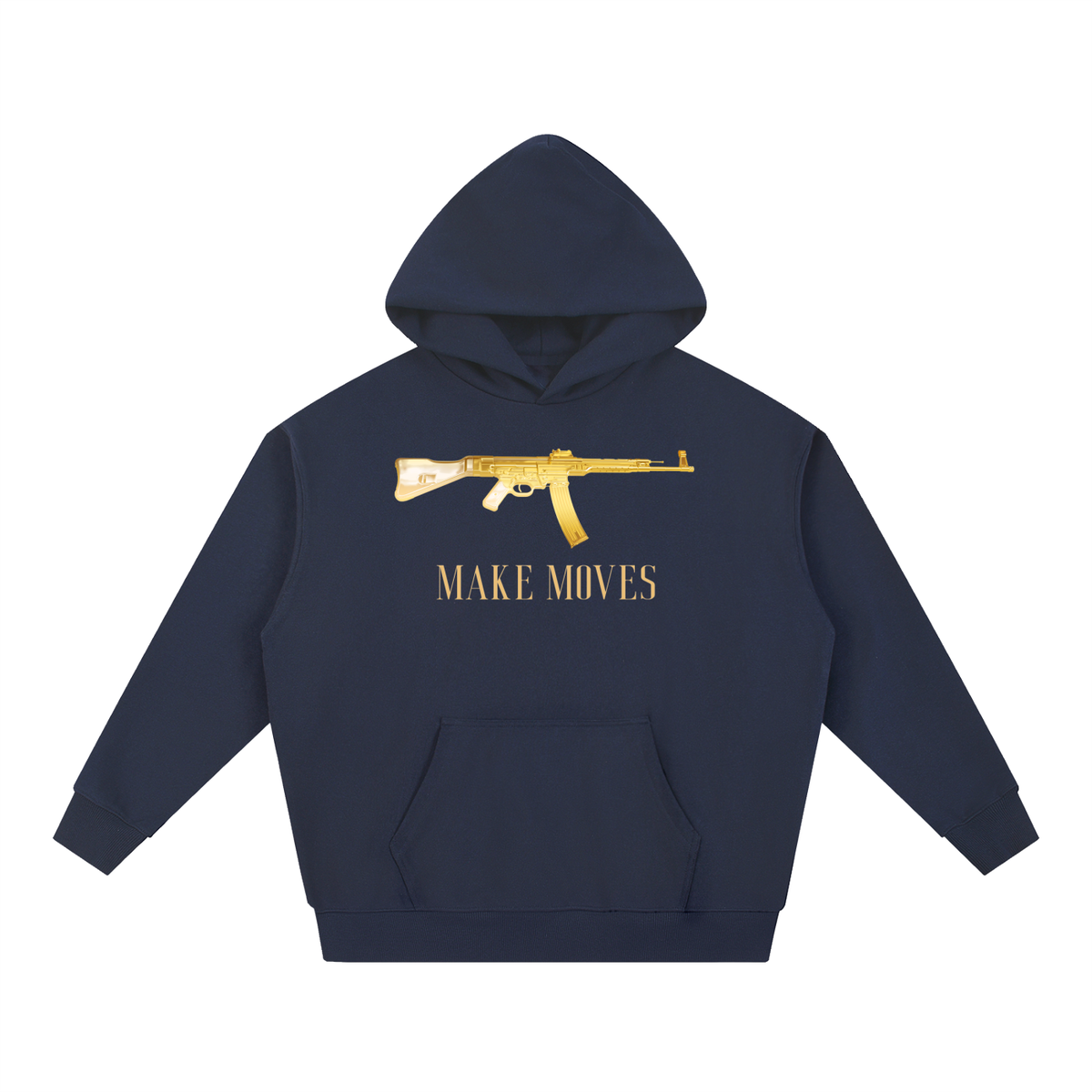 Make Moves | Essential Heavyweight Hoodie | RisenRetro