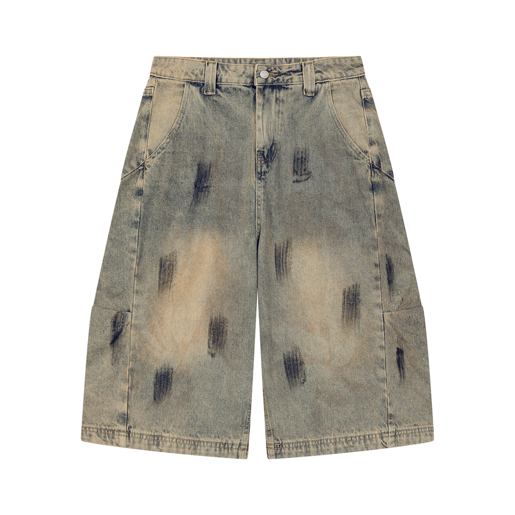 RISENRETRO Men’s Vintage Wash Demin Jeans