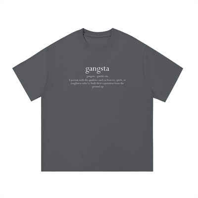 Gangsta Essential Cotton T-Shirt