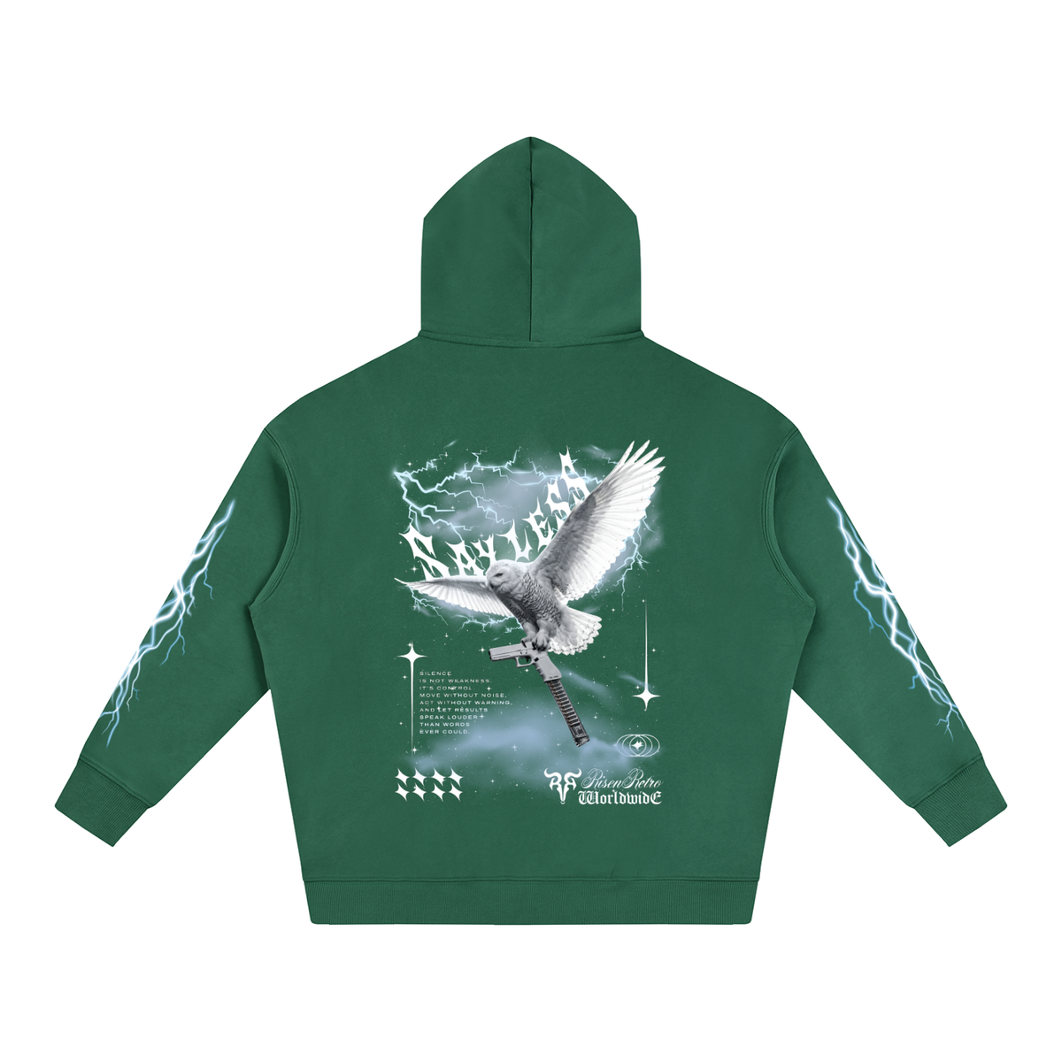SAYLESS X RISENRETRO Oversize Fleeced Hoodie