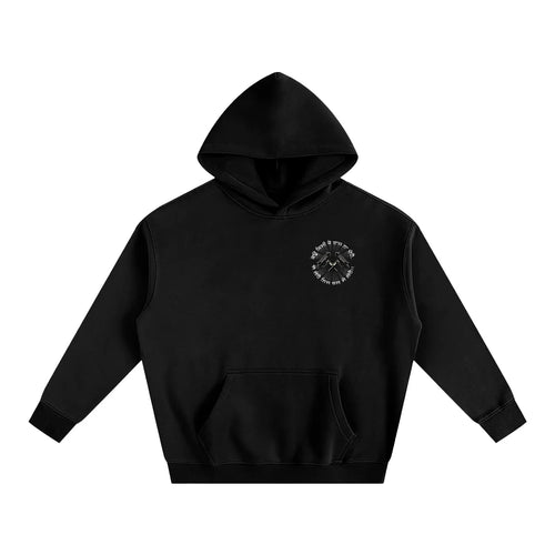 FORCE OF WILL X RisenRetro Oversize Fleeced Hoodie