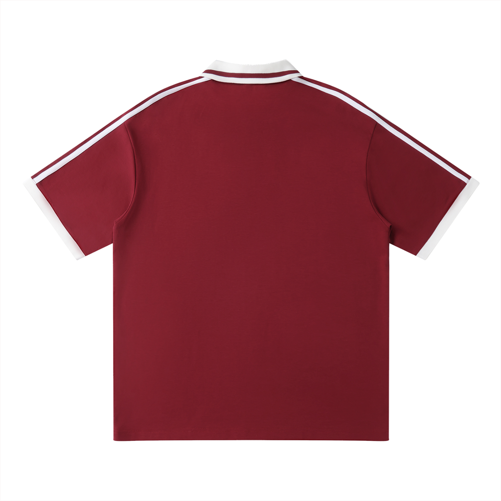 PANJAB LEGACY X RisenRetro Unisex Contrast Piping Polo Shirt