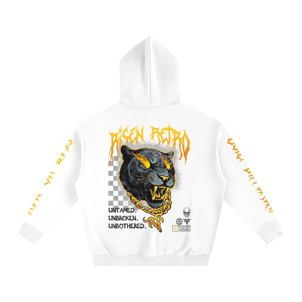 Sweat à capuche oversize en polaire Rage RR