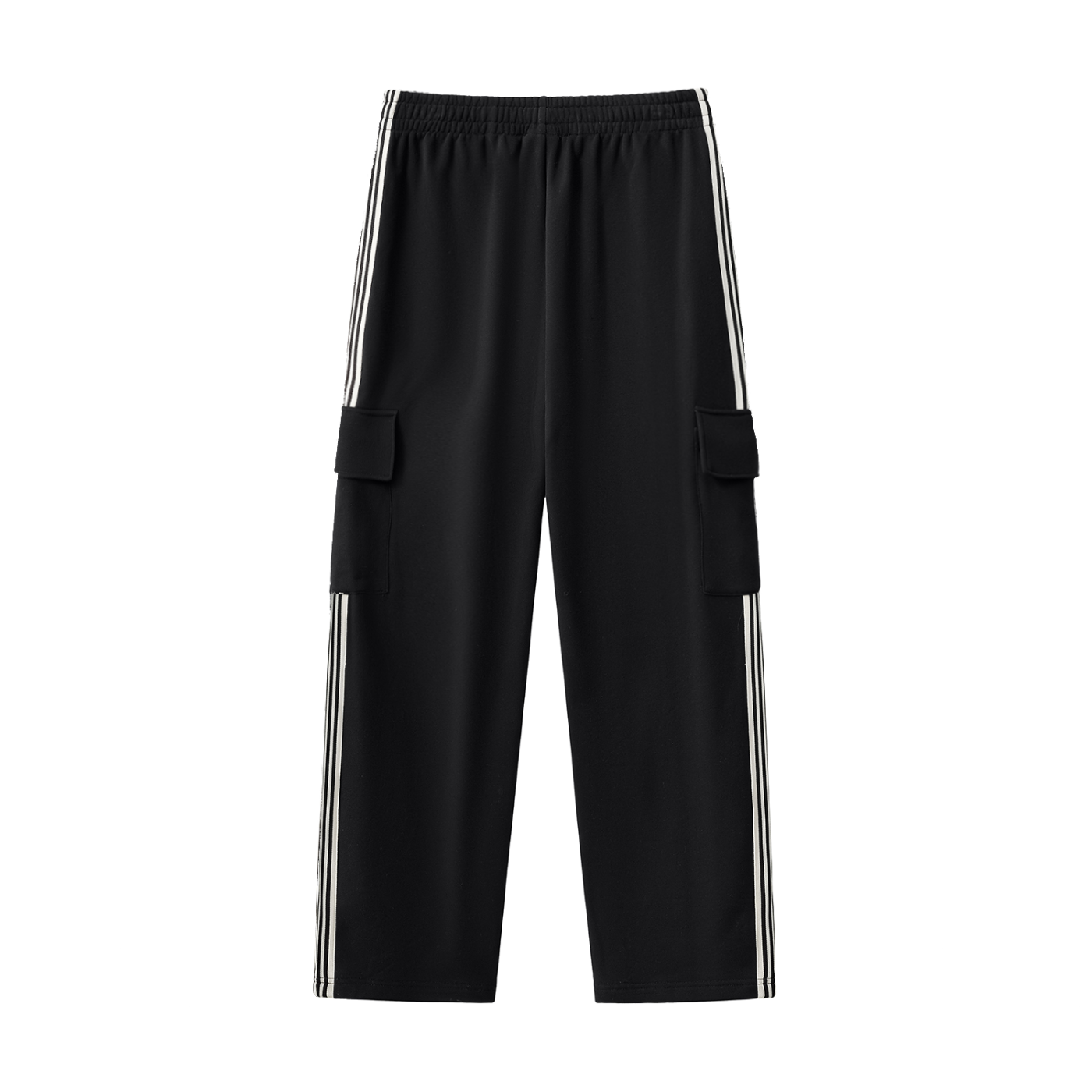 RisenRetro Side Stripe Straight-Leg Pants