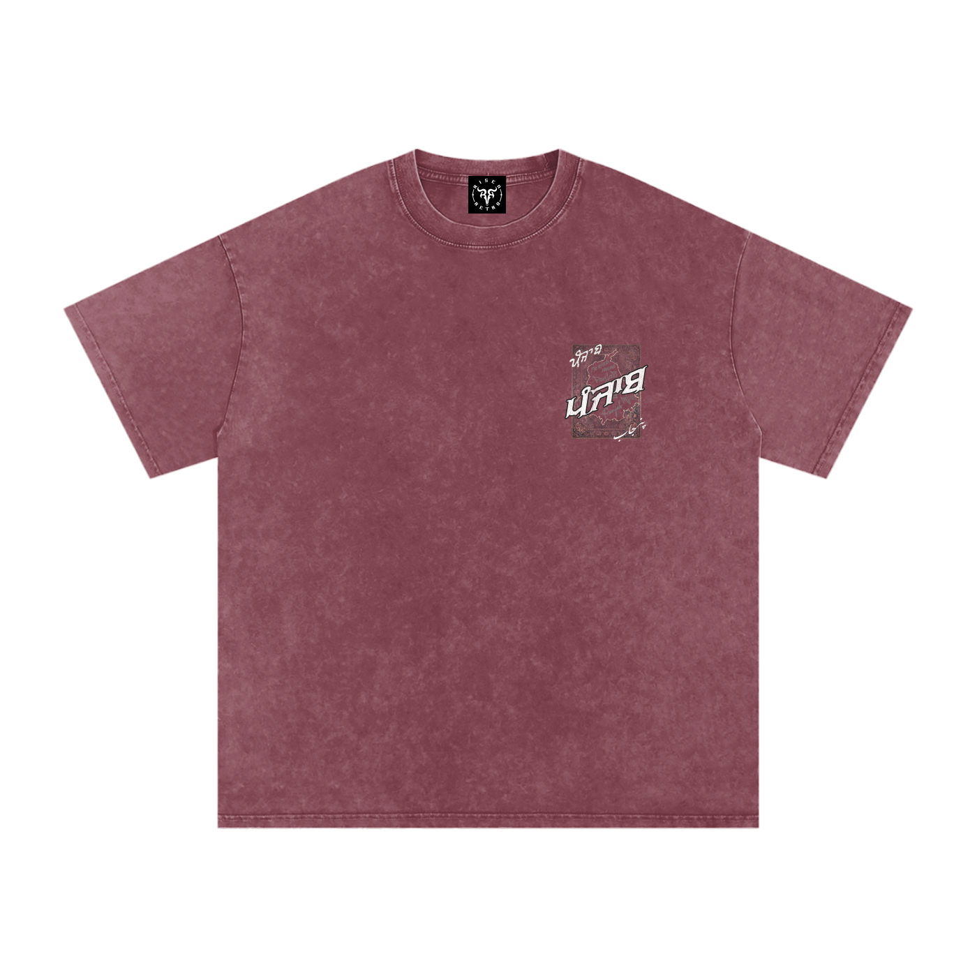Panjab Tapestry Distressed X Risen Retro Washed Oversized T-Shirt